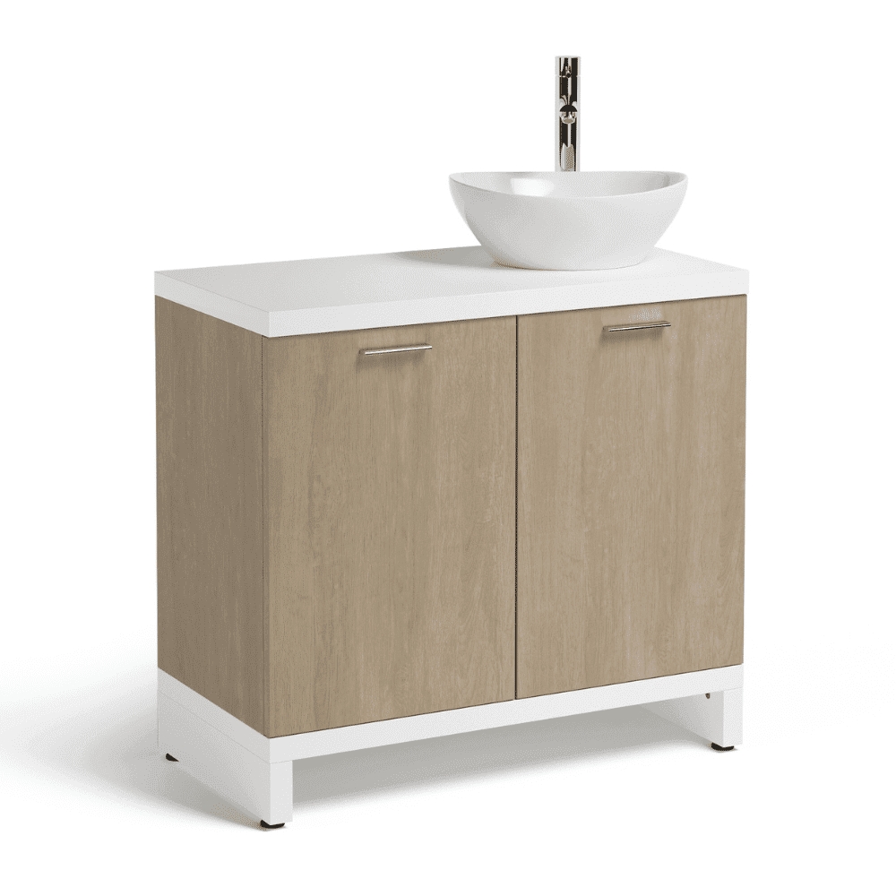 Szafka kosmetyczna ET-NO H2O 90 z umywalką