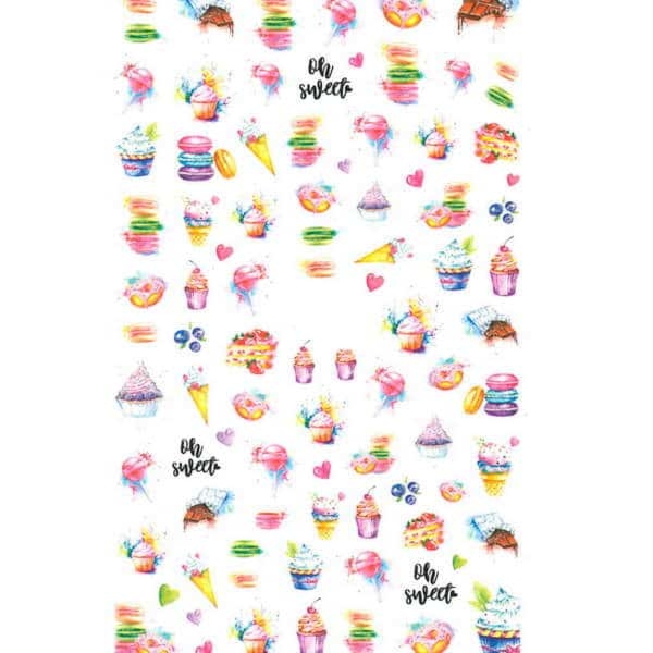 Naklejki do paznokci Miss Colour nr F647