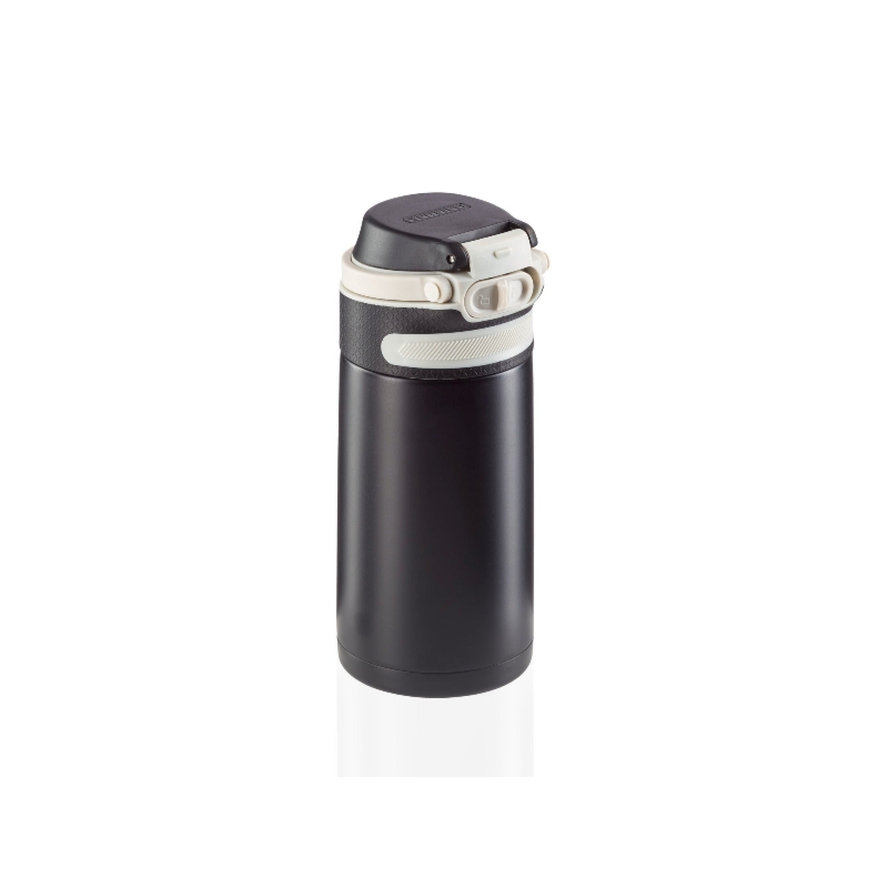 Kubek termiczny Flip 350 ml, czarny