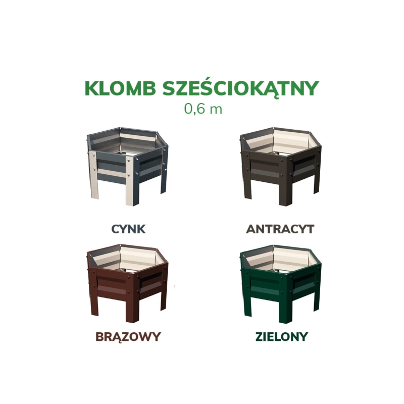 Klomb Sześciokątny