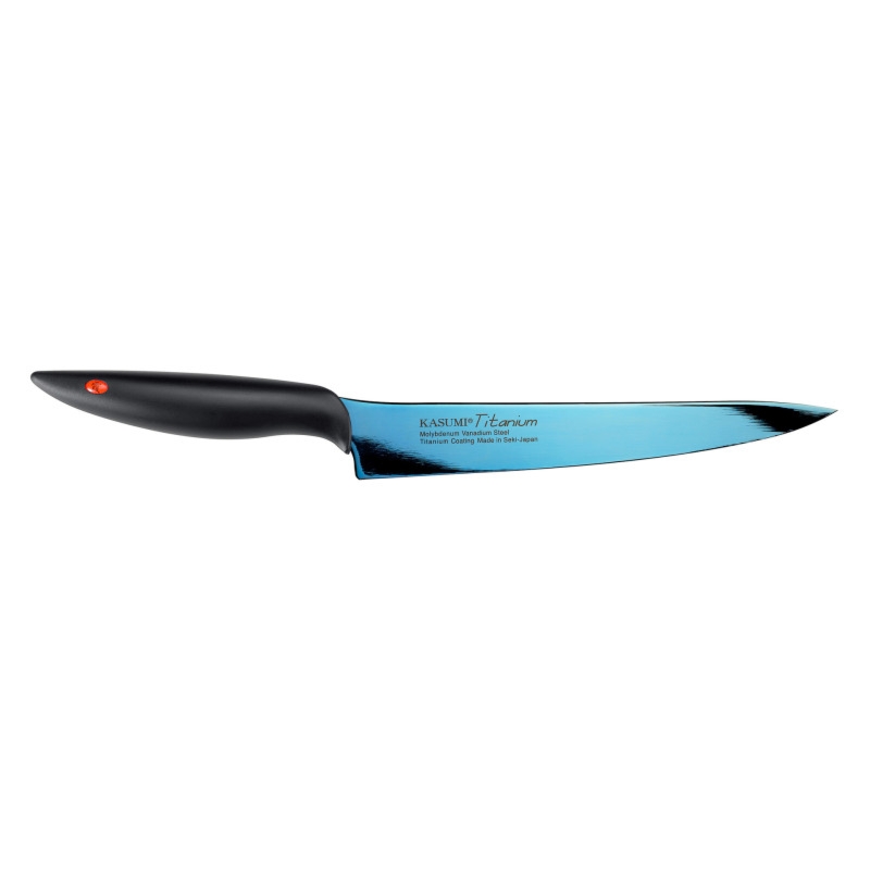 Nóż wąski Titanium dł. 20 cm, niebieski