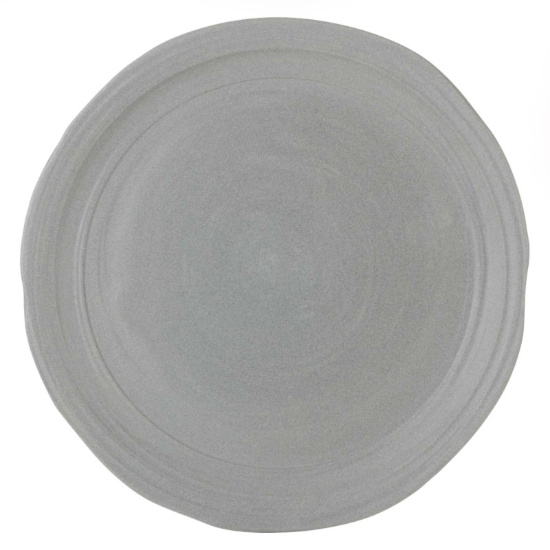 No.W Talerz płaski 26 cm szary