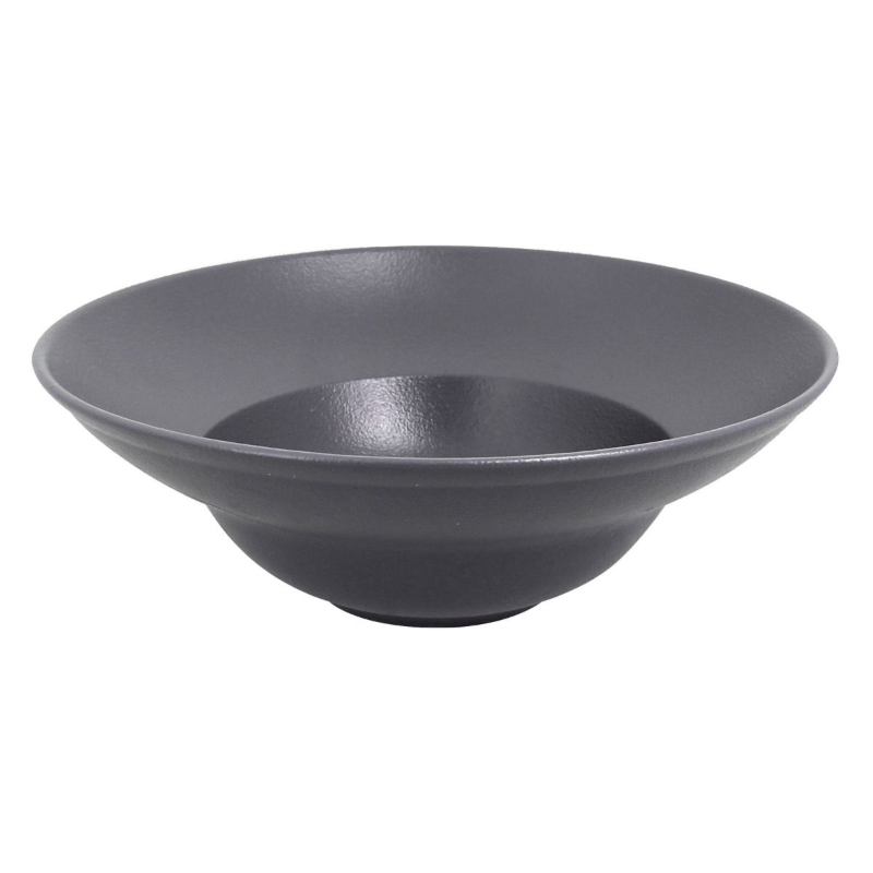 NEOFUSION talerz głęboki okrągły, śr.26 cm, szary RAK