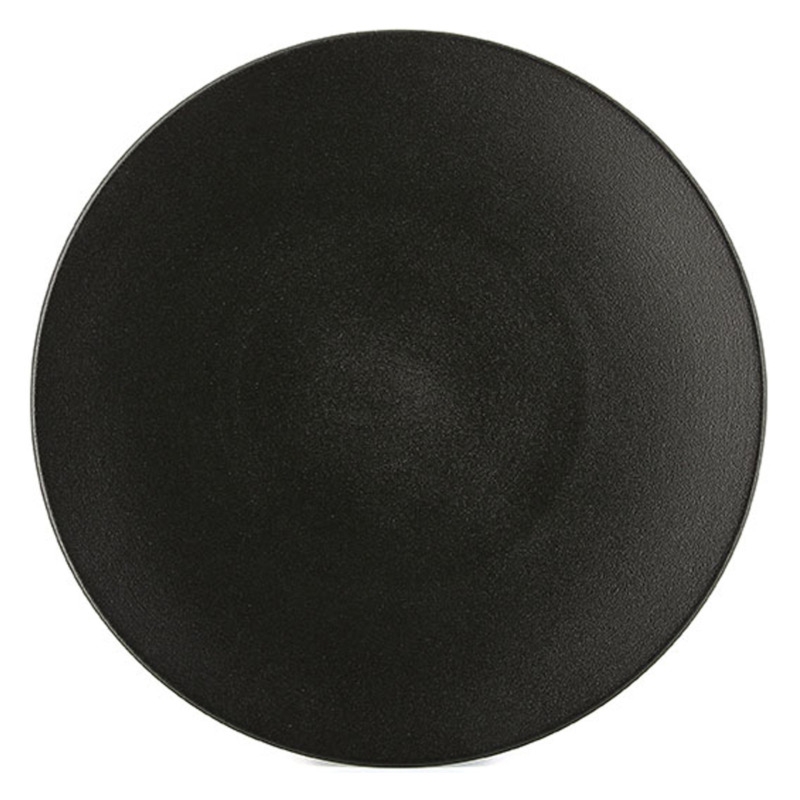 Equinoxe talerz płaski czarny 31,5cm