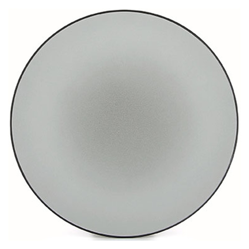 Equinoxe talerz płaski 21,5 cm szary