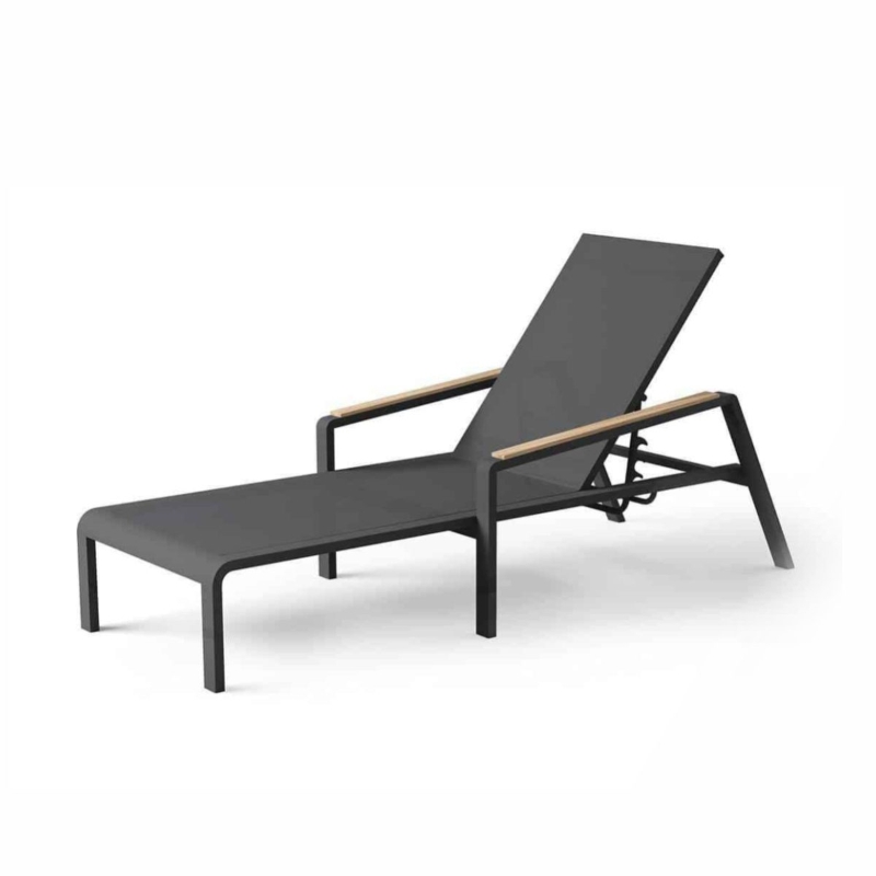 Leżak ogrodowy CORDOBA  76x188 ZUMM antracytowy