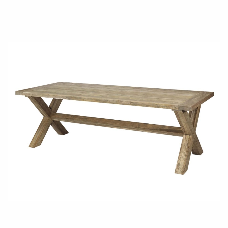 Stół ogrodowy LYON   300x100 Vimine naturalny drewno teak