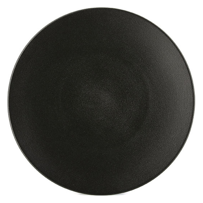 EQUINOXE talerz płaski 28 cm czarny
