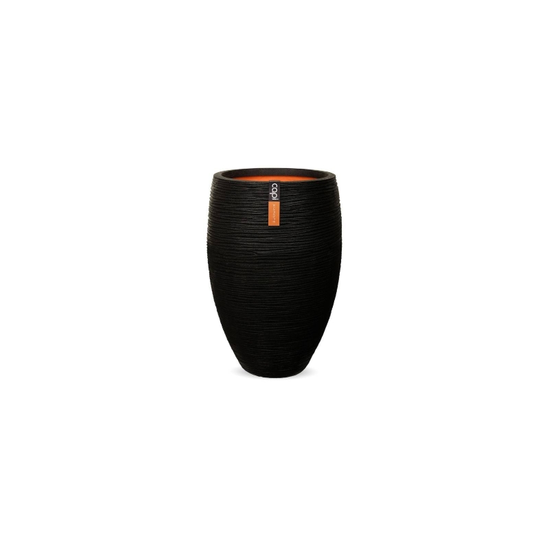 Donica ogrodowa KBLR mrozoodporna Ø55x85 Capi antracytowa