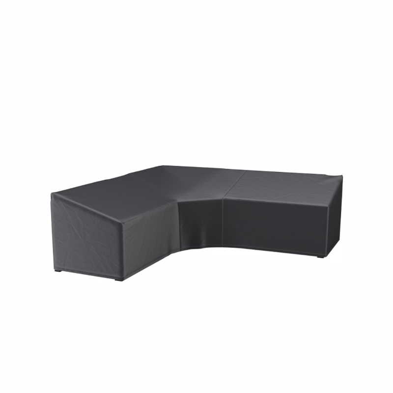 Pokrowiec ogrodowy w kształcie "L"  7955 255x255x90cm 7955 AeroCover szary