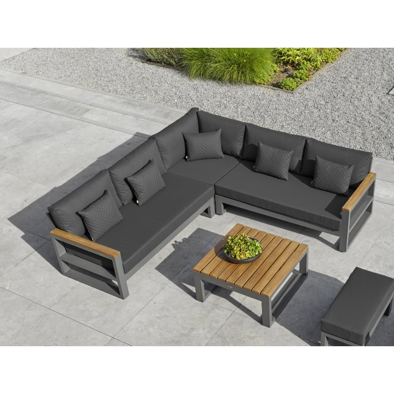 Zestaw wypoczynkowy Soho Lava Basalt