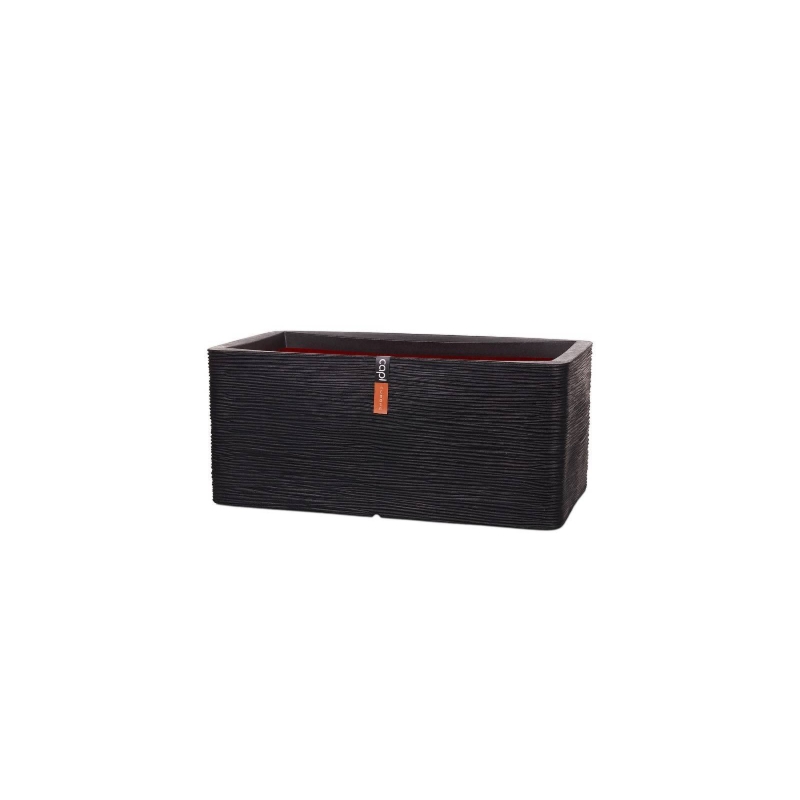 Donica ogrodowa KBLR mrozoodporna 32x73x39 Capi antracytowa
