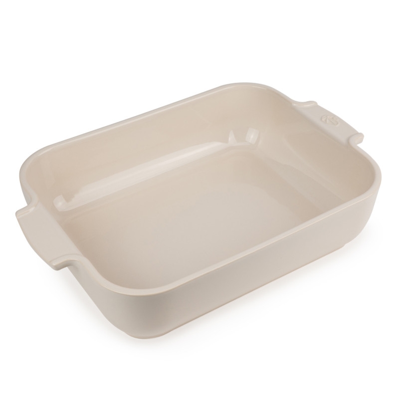 APPOLIA Naczynie prostokątne 32 cm ecru