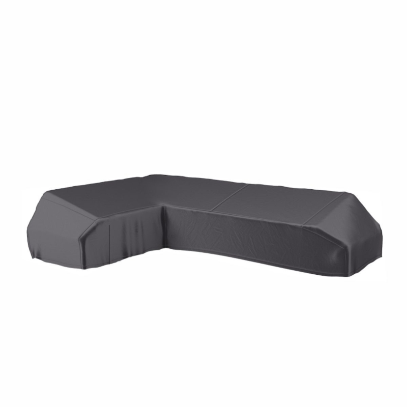 Pokrowiec na zestaw ogrodowy narożny  7882 325x255x90x30-45-70 lewy 7882  AeroCover szary