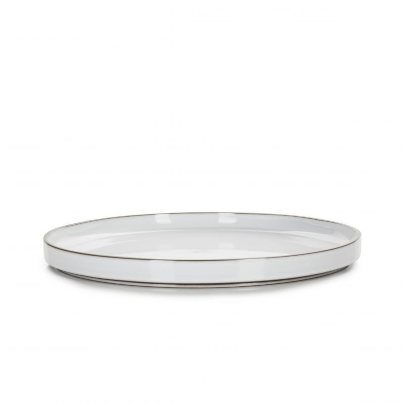 CARACTERE talerz płaski 21 cm Biała Chmura