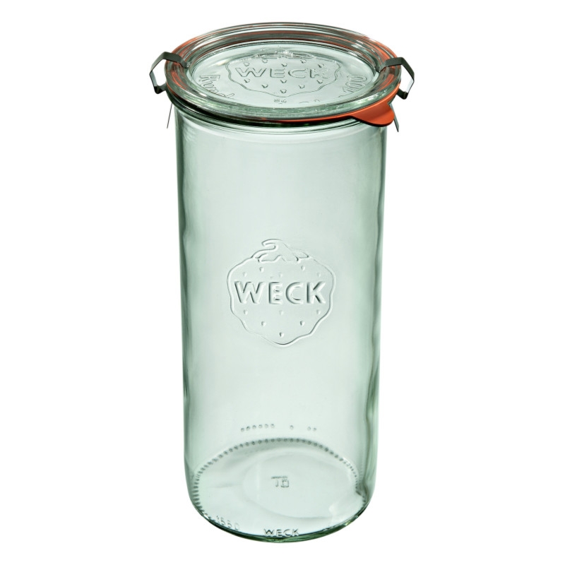 Słoik cylindryczny 1500 ml (6 szt),pok,usz, zap x2