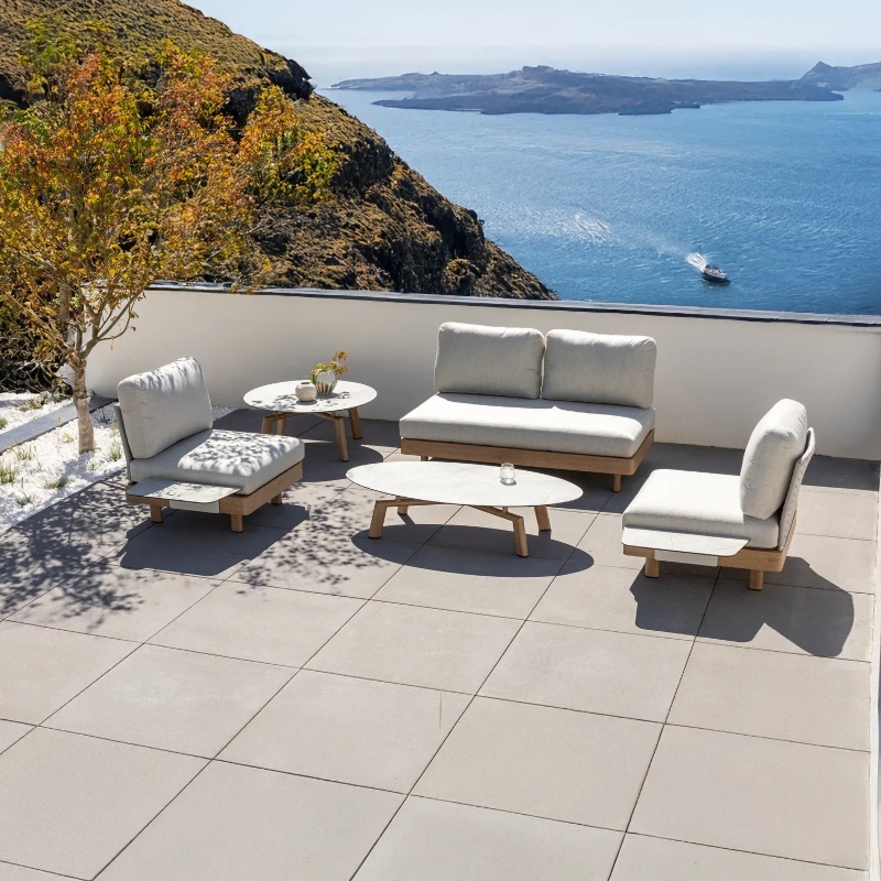 Zestaw mebli ogrodowych Lounge III Couture Jardin aluminium