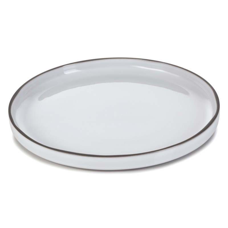 CARACTERE talerz płaski 26 cm Biała Chmura