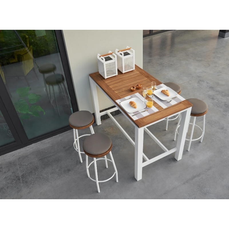 Zestaw barowy 4 os. Concept Canada White