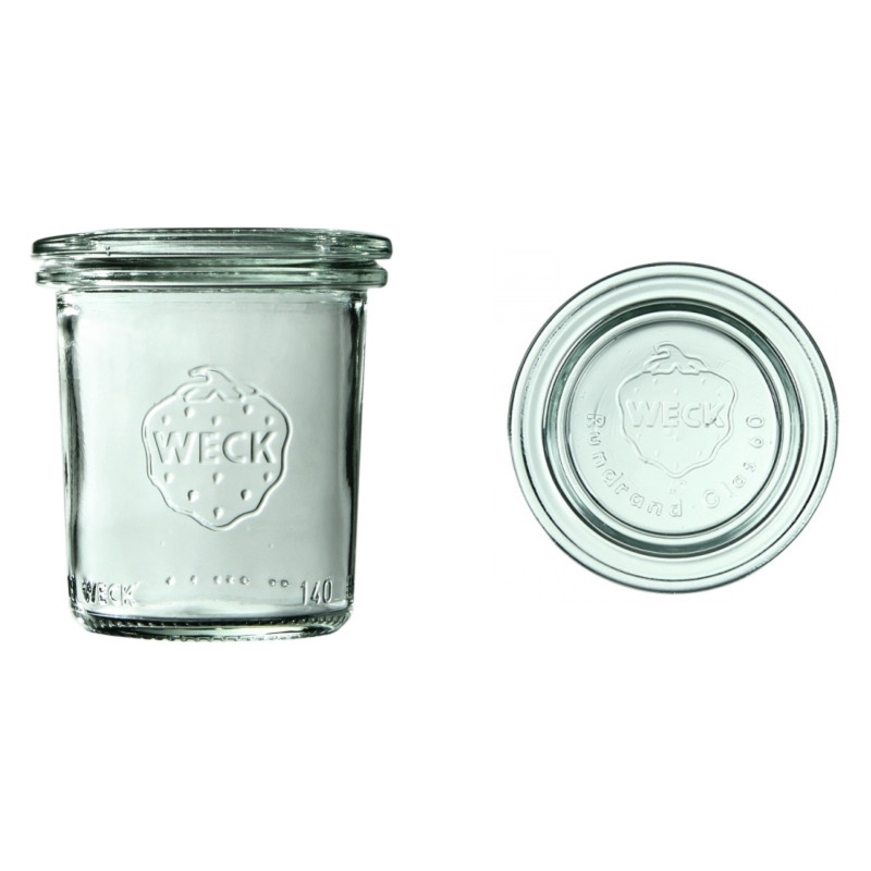 Słoik Mini-Sturz 140 ml z pokrywą - op. 12 szt