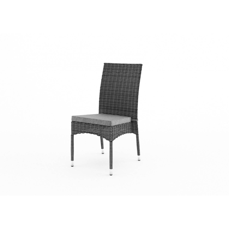 Krzesło ogrodowe STRATO  47x62x94 Oltre royal szare technorattan