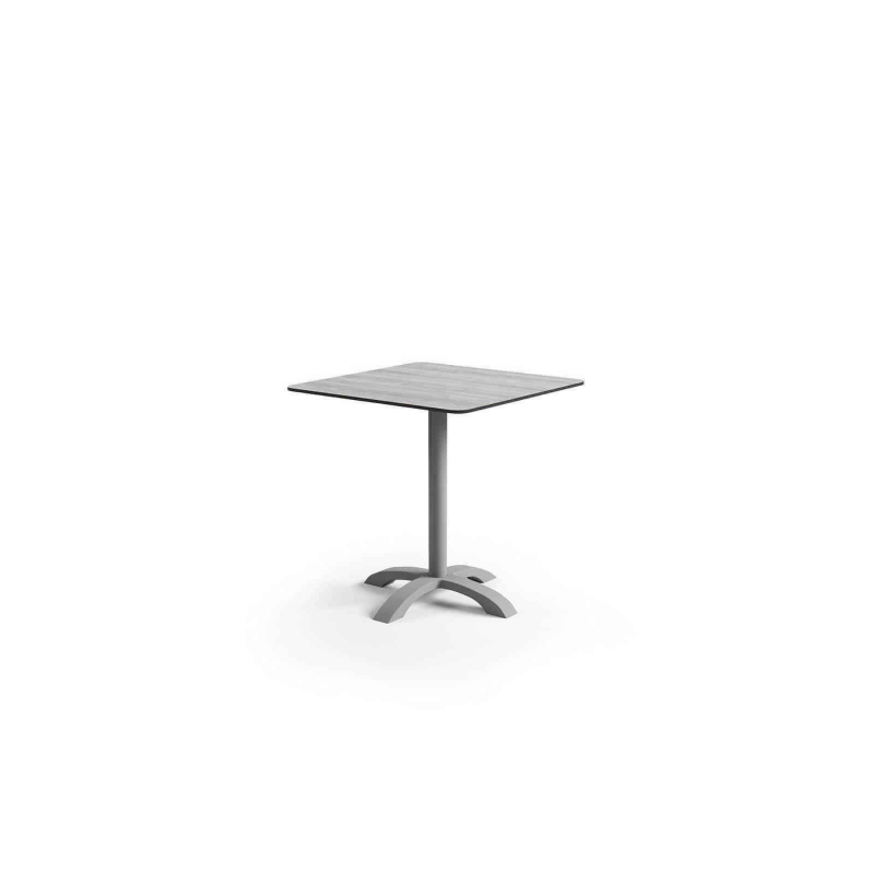 Stół ogrodowy VIC kwadratowy  70x70 ZUMM szary aluminium