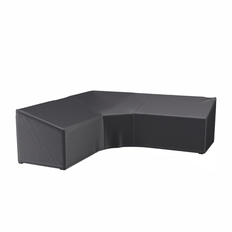 Pokrowiec ogrodowy w kształcie "L"  7956 270x270x90cm 7956 AeroCover szary