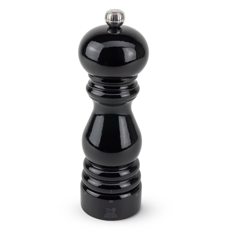 Młynek do pieprzu Paris 18cm, czarny lakier