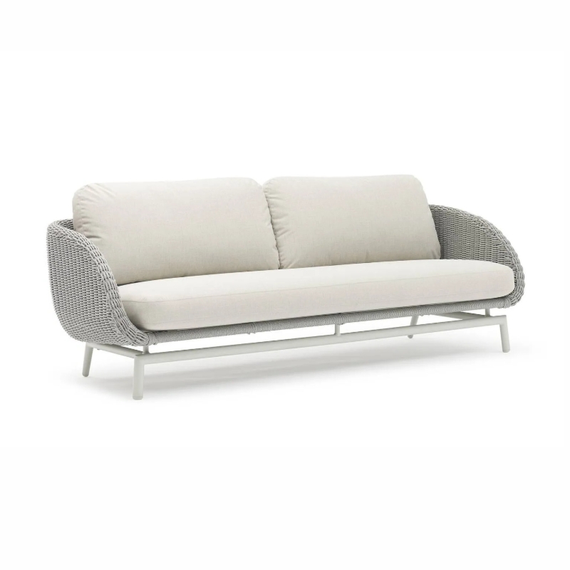 Sofa tarasowa SCOOP   Couture Jardin szara aluminium