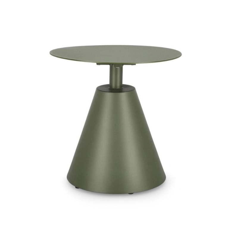 Stolik ogrodowy Bolzano Acri Ø50 oliwkowy aluminium