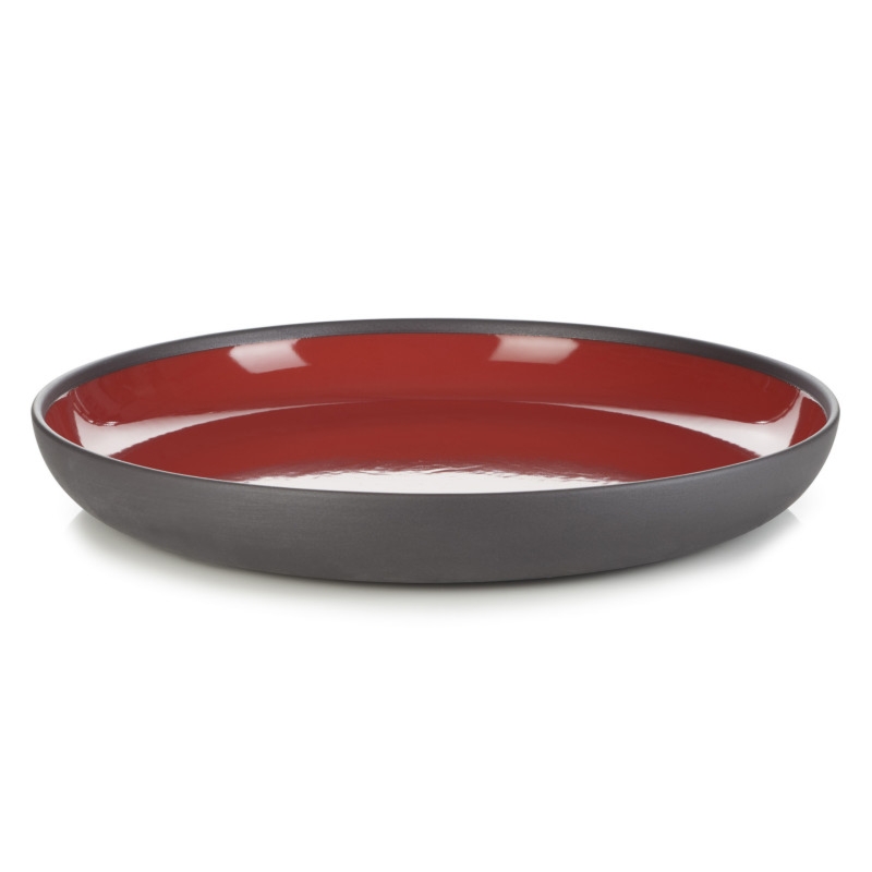 Talerz Solid czerwony 27 cm
