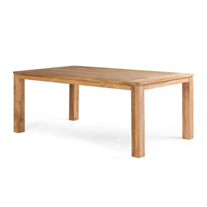 Stół ogrodowy NIMES   240x100 Vimine naturalny drewno teak