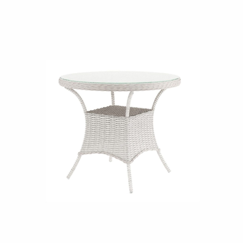 Stół ogrodowy FILIP II  Oltre royal biały technorattan