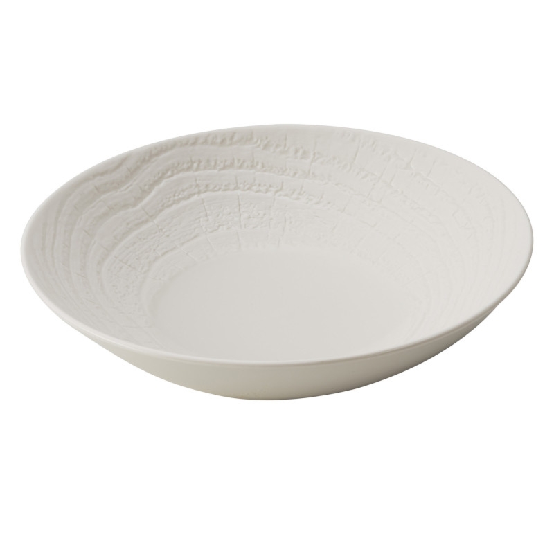 Talerz głęboki 24 cm ARBORESCENCE biały