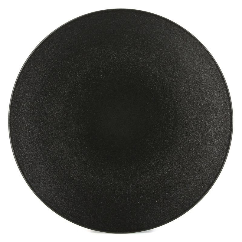 Equinoxe talerz płaski czarny 26cm