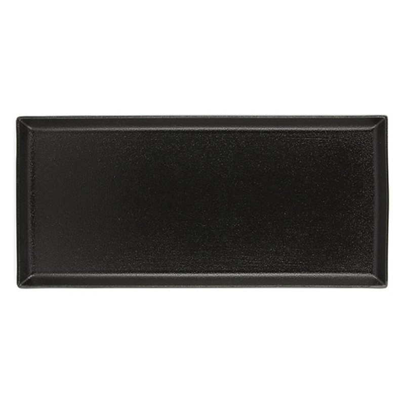 EQUINOXE Talerz prostokatny 32,5x15 cm, czarny