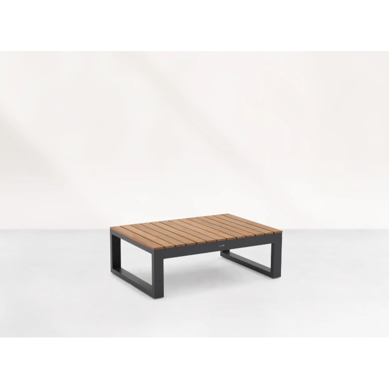 Stolik kawowy Soho 118x82 Lava Teak