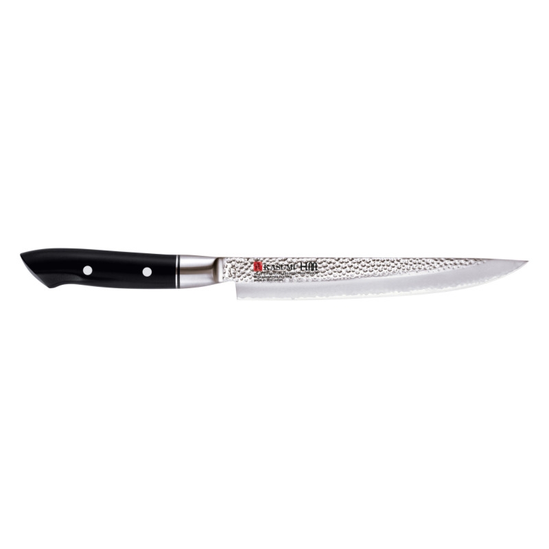 Nóż wąski kuty VG10 HM dł. 20 cm młotkowany