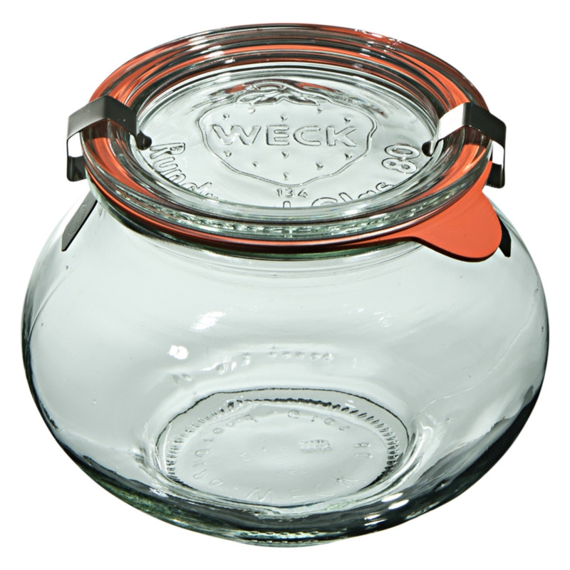 Słoik Deco 560 ml (6 szt), pok, usz, zap x2