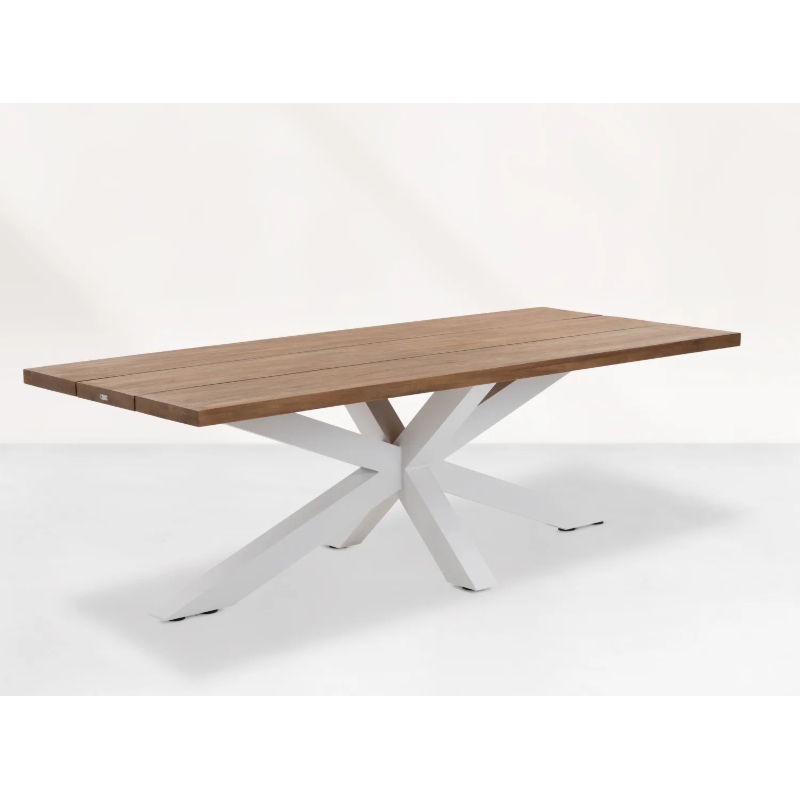 Stół obiadowy 230x100 Timor White Teak