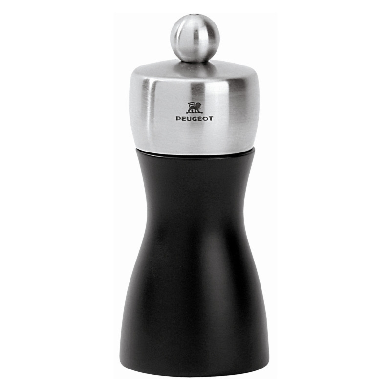 Młynek do pieprzu Fidji, 12 cm czarny mat