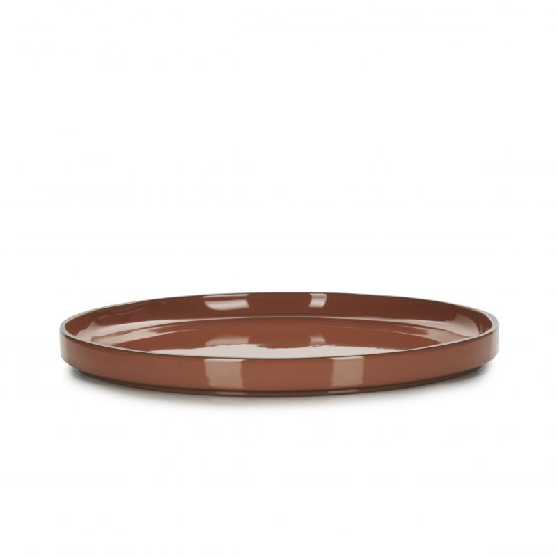 CARACTERE talerz płaski 21 cm Cynamon