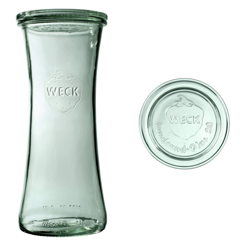 Słoik Deli 700 ml z pokrywą - op. 6 szt