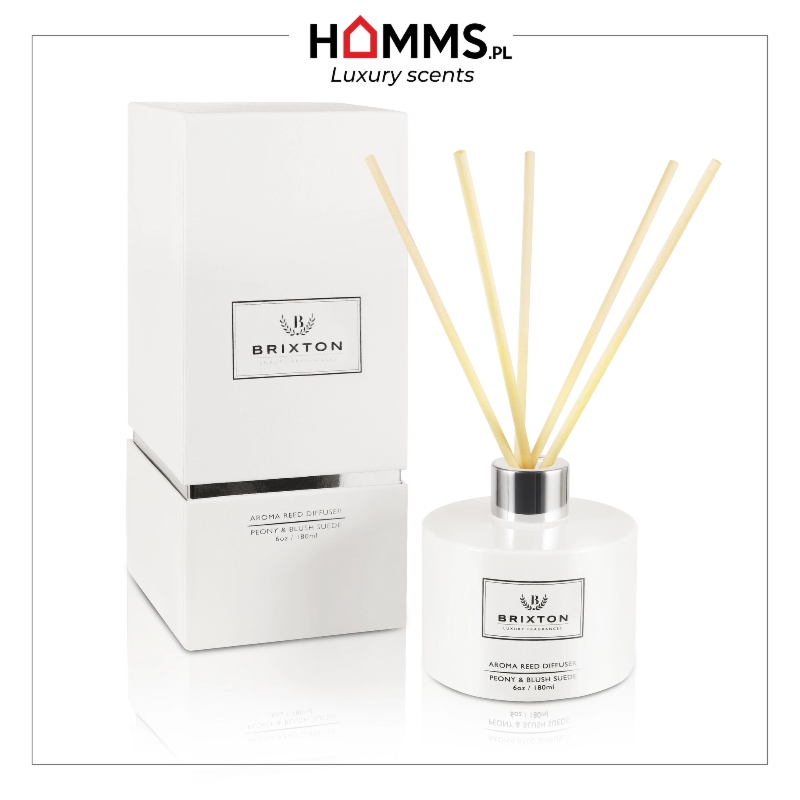Dyfuzor zapachowy z patyczkami BRIXTON 180ml Peony & Blush Suede
