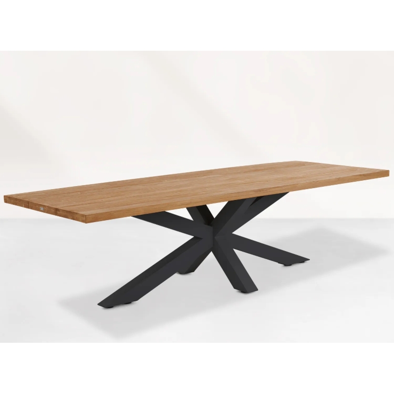 Stół obiadowy 280x100 Timor Lava Teak