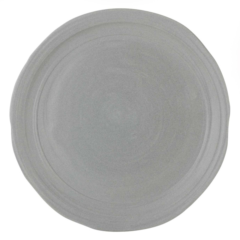 No.W Talerz płaski 28,5 cm szary