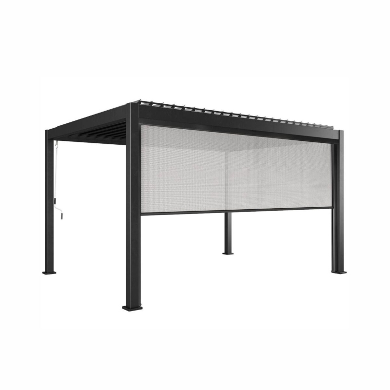 Roleta przeciwsłoneczna do zadaszenia PERARA  400cm ZUMM antracytowa aluminium