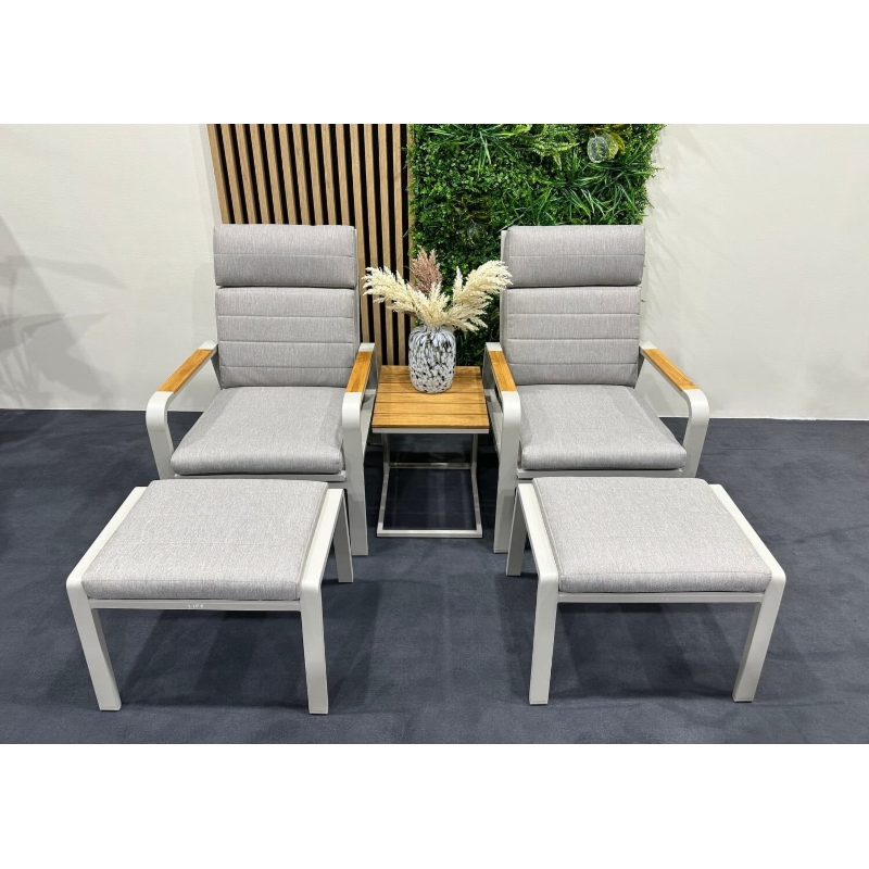 Zestaw relaksacyjnych foteli Montana Beige