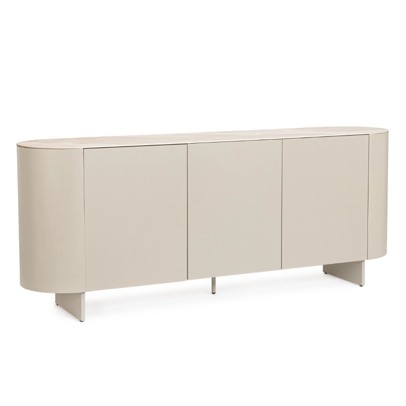 Komoda ARDIS 3D jasny beż Bizzotto