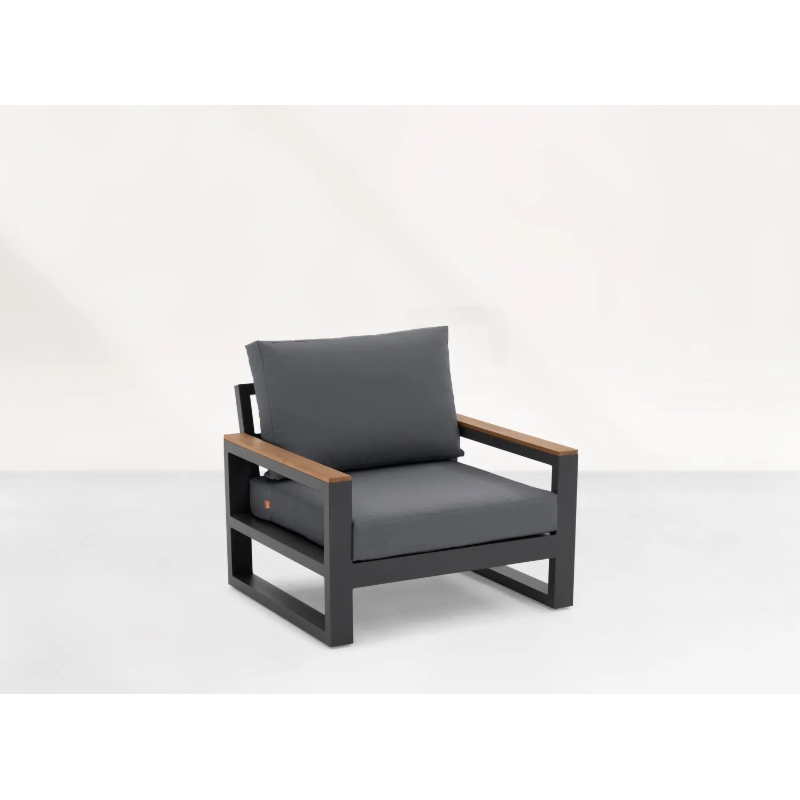 Fotel aluminiowy Soho Lava Teak